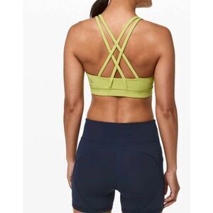LULULEMON ATHLETICA Energy Bra In Wasabi Size 8